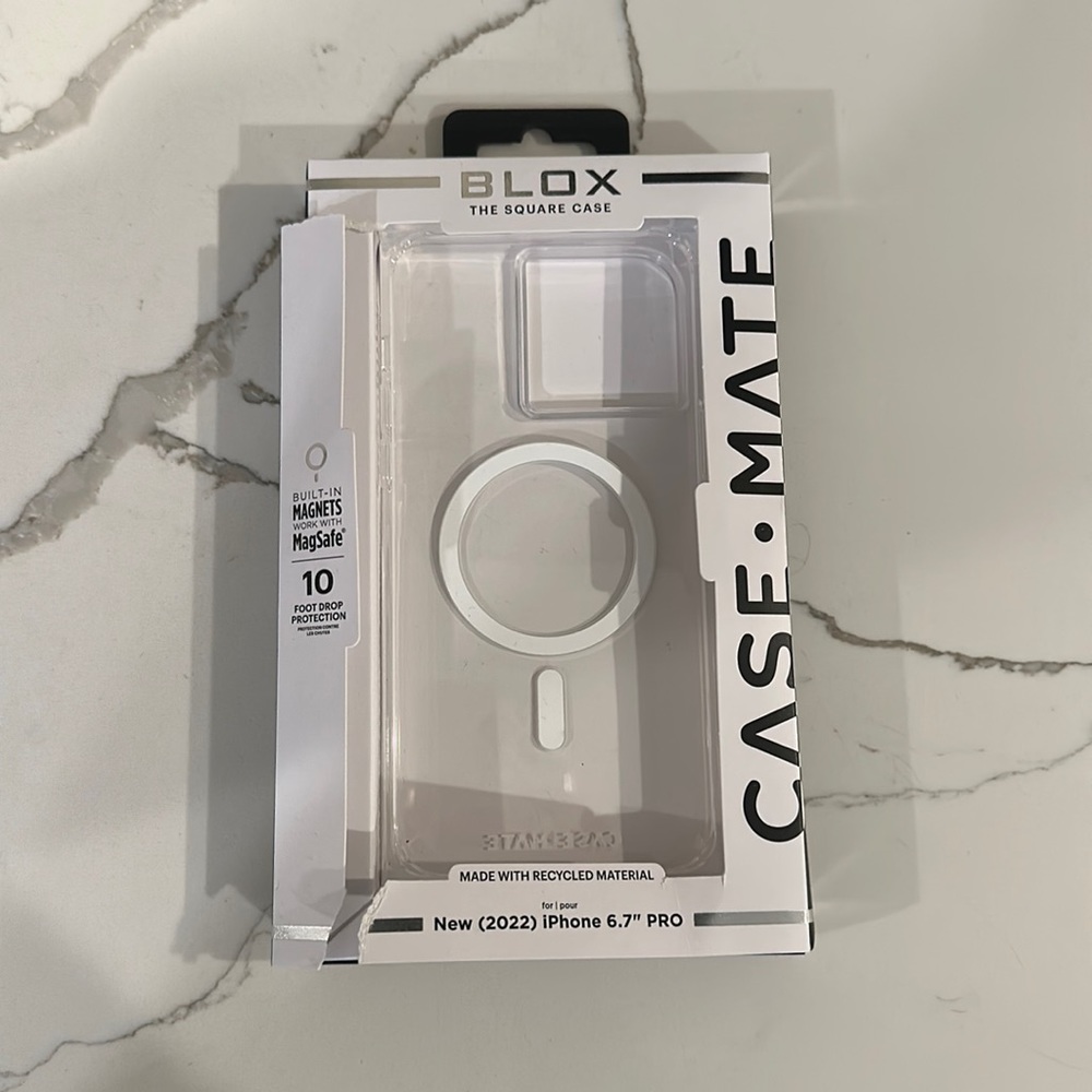 Casemate blox square iPhone 14 pro max case